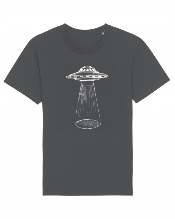 Alien Abduction Flying Saucer Anthracite