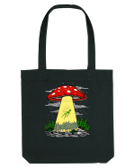 Alien Abduction Magic Mushroom Psychedelic Sacoșă textilă