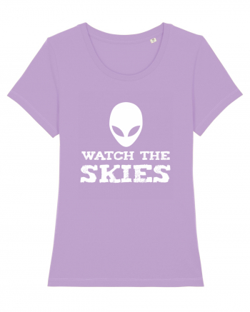 Alien Watch The Skies Lavender Dawn