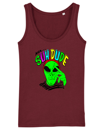Alien Aha Suh Dude Burgundy