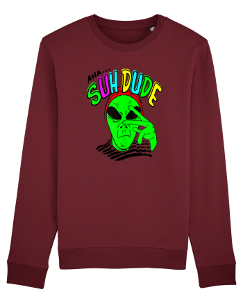 Alien Aha Suh Dude Burgundy