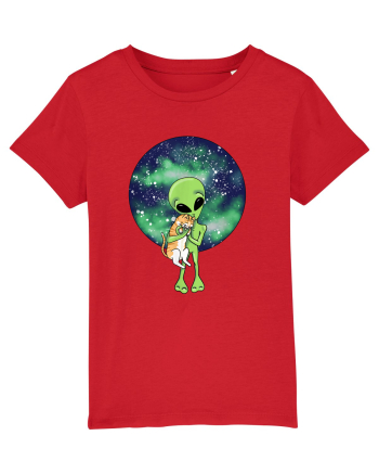 Alien and the Cat Red