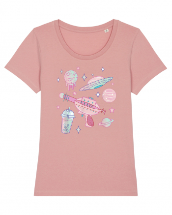 Alien Babe Pastel Goth Kawaii Canyon Pink