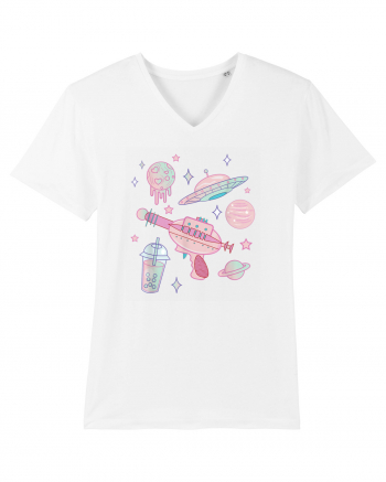 Alien Babe Pastel Goth Kawaii White