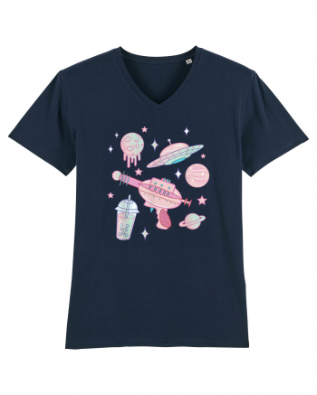 Alien Babe Pastel Goth Kawaii French Navy