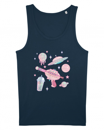 Alien Babe Pastel Goth Kawaii Navy