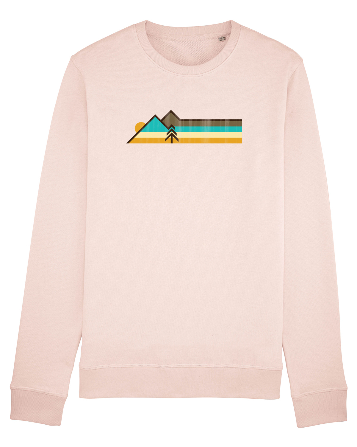 Bluză mânecă lungă Unisex Rise Candy Pink