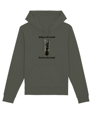 Spiky on the outside Khaki
