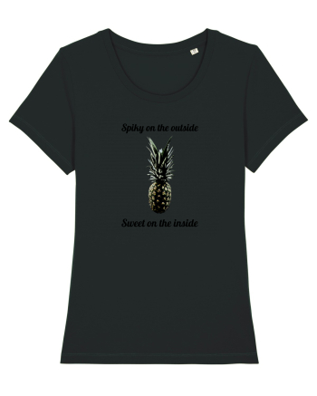 Spiky on the outside Black