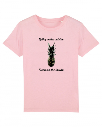 Spiky on the outside Cotton Pink