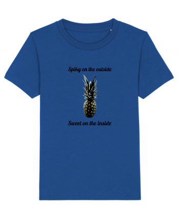 Spiky on the outside Majorelle Blue