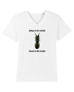 Spiky on the outside Tricou mânecă scurtă guler V Bărbat Presenter