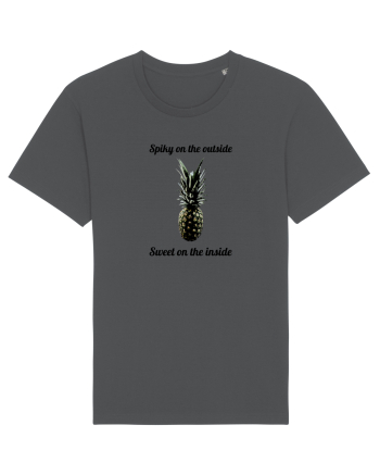 Spiky on the outside Anthracite