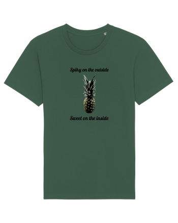 Spiky on the outside Bottle Green