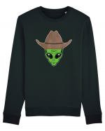 Alien Cowboy Hat Funny Bluză mânecă lungă Unisex Rise
