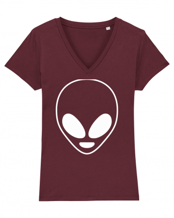 Alien Disguise Costume Burgundy