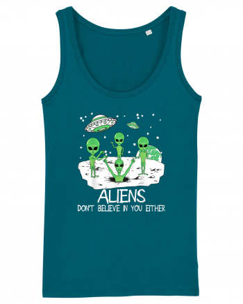 Alien Don't Believe In You Either Funny Alien Ocean Depth