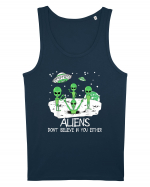 Alien Don't Believe In You Either Funny Alien Maiou Bărbat Runs