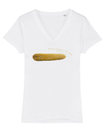 Corny T-shirt Tricou mânecă scurtă guler V Damă Evoker