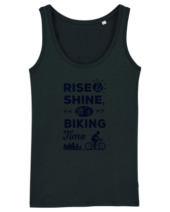 Rise and Shine BIKING Time Black