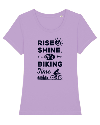 Rise and Shine BIKING Time Lavender Dawn