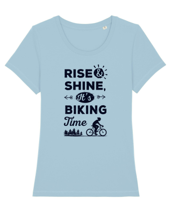 Rise and Shine BIKING Time Sky Blue