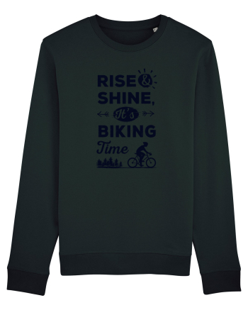 Rise and Shine BIKING Time Black