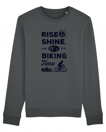 Rise and Shine BIKING Time Anthracite
