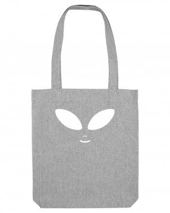 Alien Face Costume Heather Grey