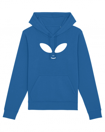 Alien Face Costume Royal Blue