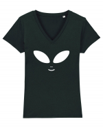 Alien Face Costume Tricou mânecă scurtă guler V Damă Evoker