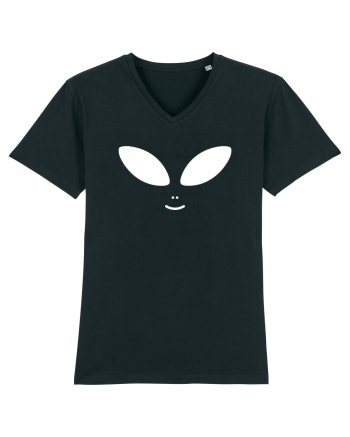 Alien Face Costume Black