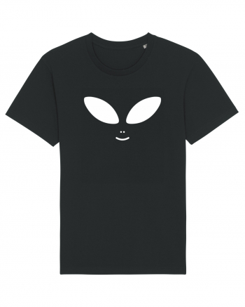 Alien Face Costume Black