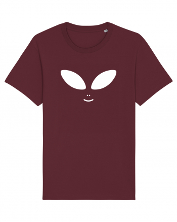 Alien Face Costume Burgundy