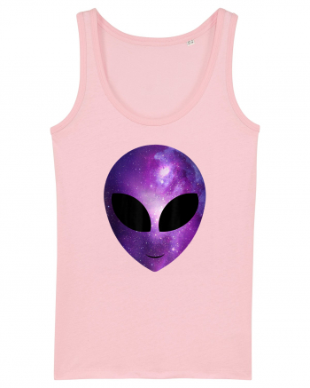 Alien Galaxy Cosmic Head Cotton Pink