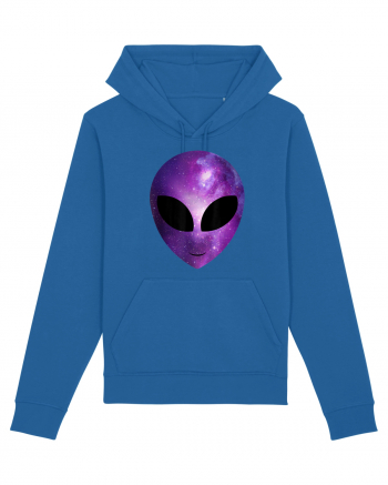 Alien Galaxy Cosmic Head Royal Blue