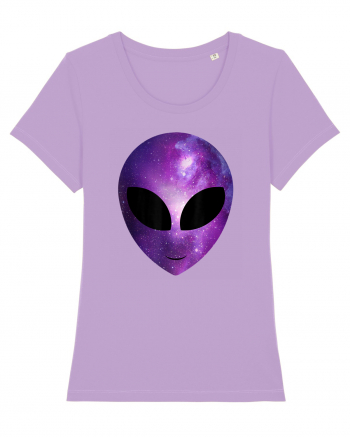 Alien Galaxy Cosmic Head Lavender Dawn