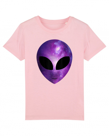 Alien Galaxy Cosmic Head Cotton Pink