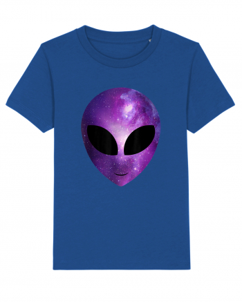 Alien Galaxy Cosmic Head Majorelle Blue