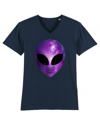 Alien Galaxy Cosmic Head French Navy