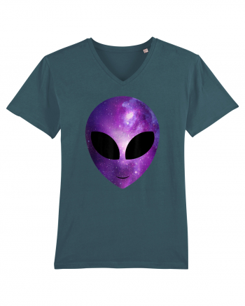 Alien Galaxy Cosmic Head Stargazer