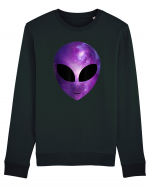 Alien Galaxy Cosmic Head Bluză mânecă lungă Unisex Rise