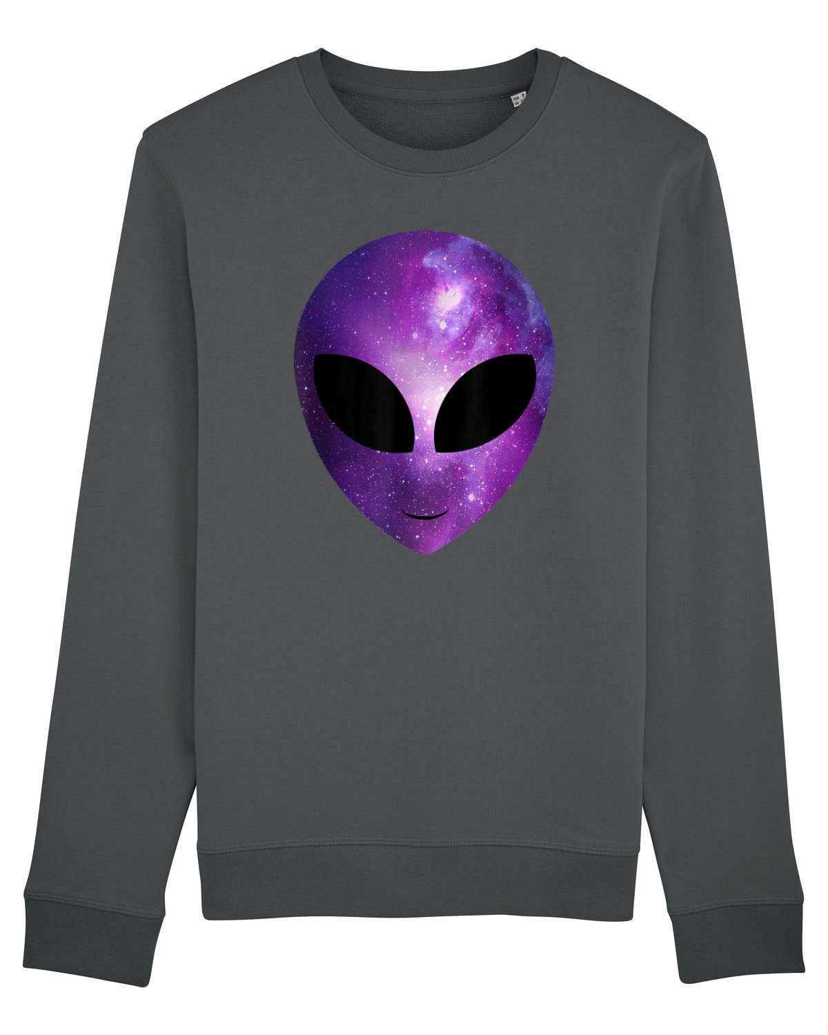 Bluză mânecă lungă Unisex Rise Anthracite