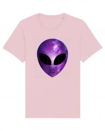 Alien Galaxy Cosmic Head Cotton Pink