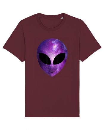 Alien Galaxy Cosmic Head Burgundy