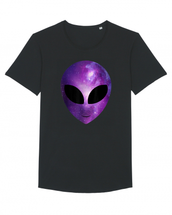 Alien Galaxy Cosmic Head Black