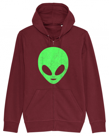 Alien Head Costume Burgundy