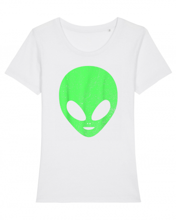 Alien Head Costume White