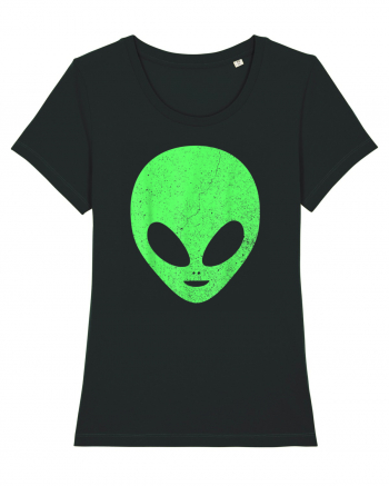 Alien Head Costume Black