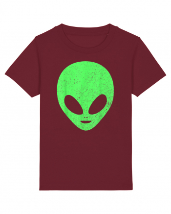 Alien Head Costume Burgundy